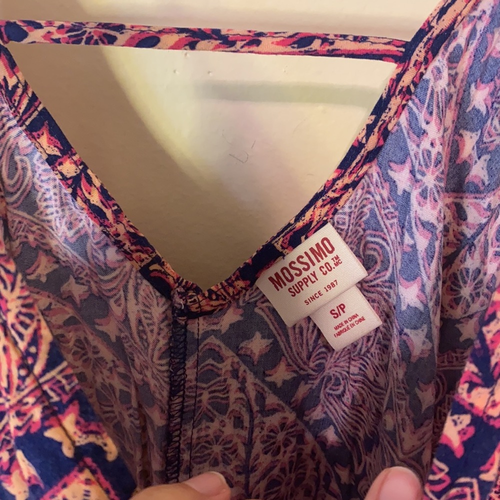 Boho Paisley Swing Cami Tank Festival Y2K Coquette Cottagecore Fairy Grunge S - Picture 4 of 6